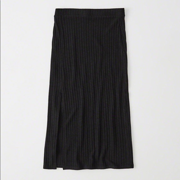 Nwotabercrombie Fitch Knit Midi Skirt 